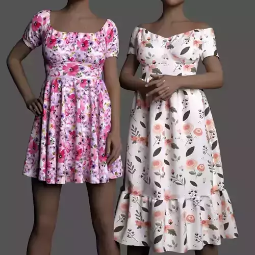 MS 2-in-1 Cute Dresses - G8F and G9