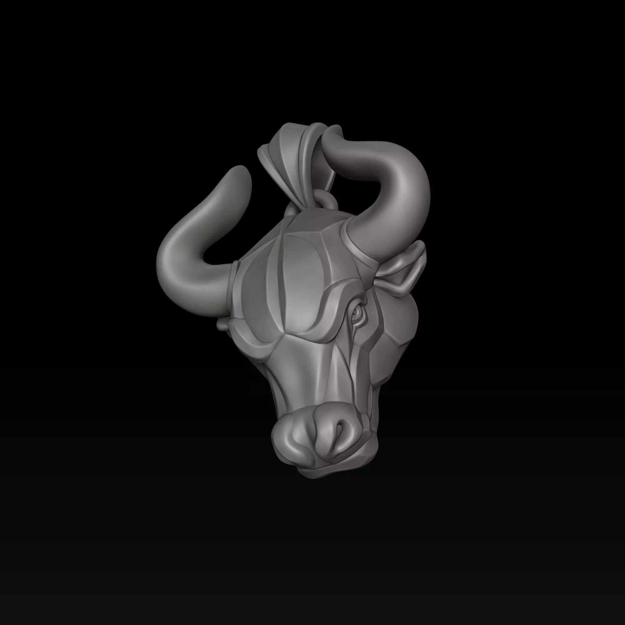 Bull Pendant Ring v2 Collection _6