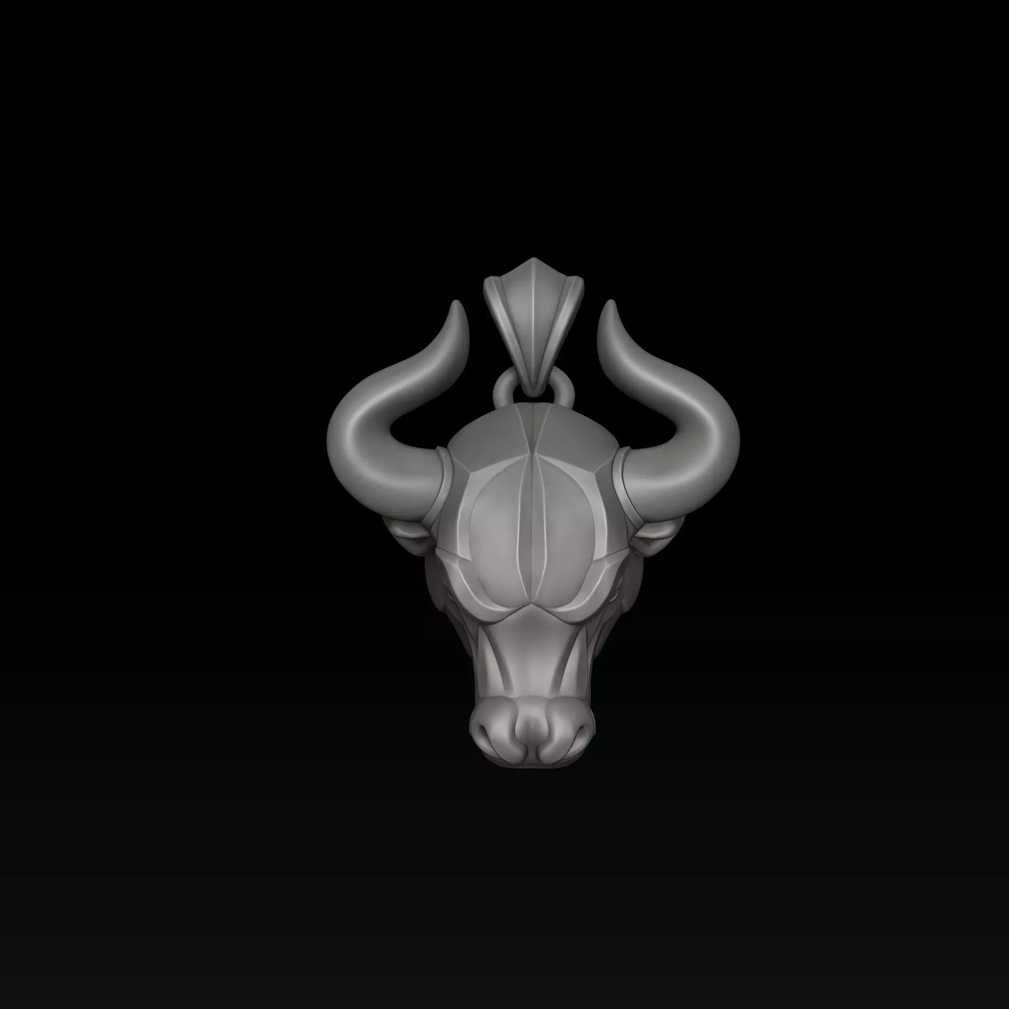 Bull Pendant Ring v2 Collection _2