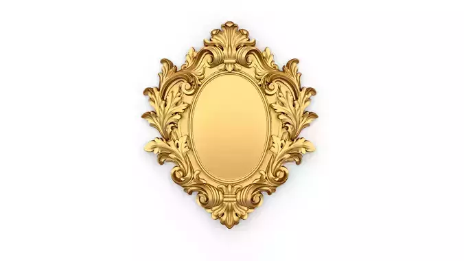 carved classic decorative ornament cnc 3d printing stl 68