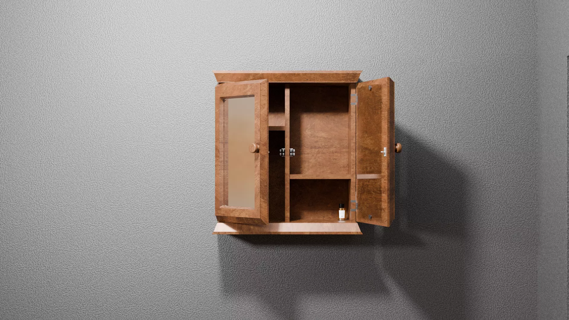 Bathroom with Cabinet 3D model_4