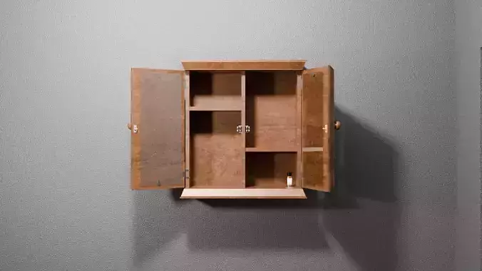 Bathroom with Cabinet