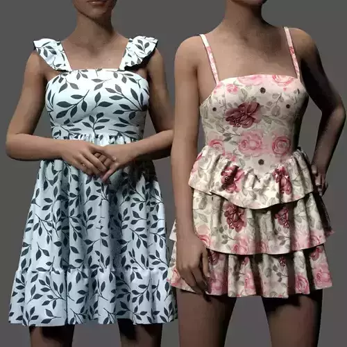 MS 2-in-1 Sweet Dresses - G8F and G9