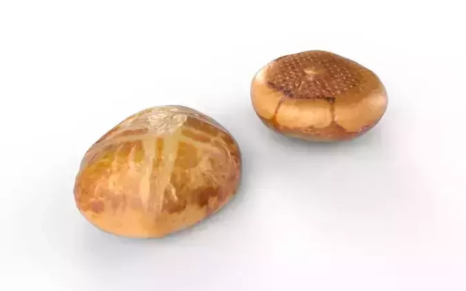 Pastry M05 Low-poly 3D model 6