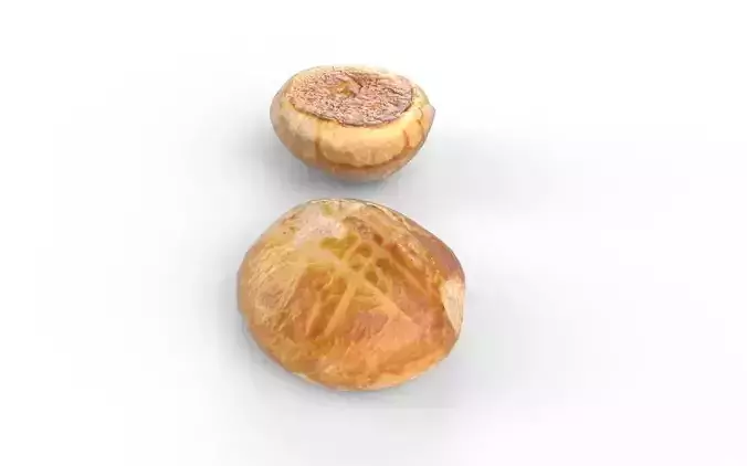 Pastry M06 Low-poly 3D model 5