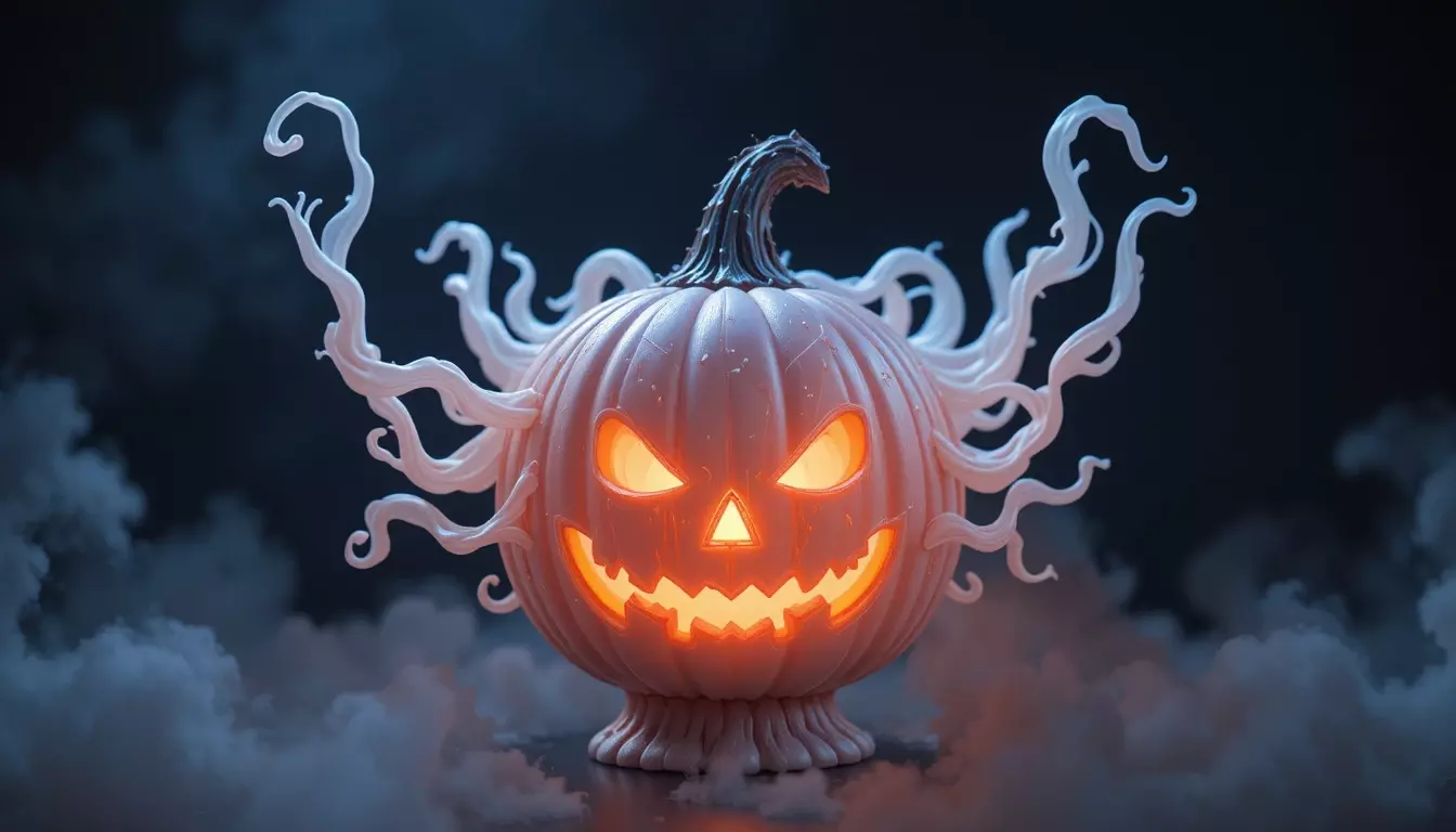 Spectral Lantern Wisp 3D Print Model Ghost Lantern Creature  3D print model_0