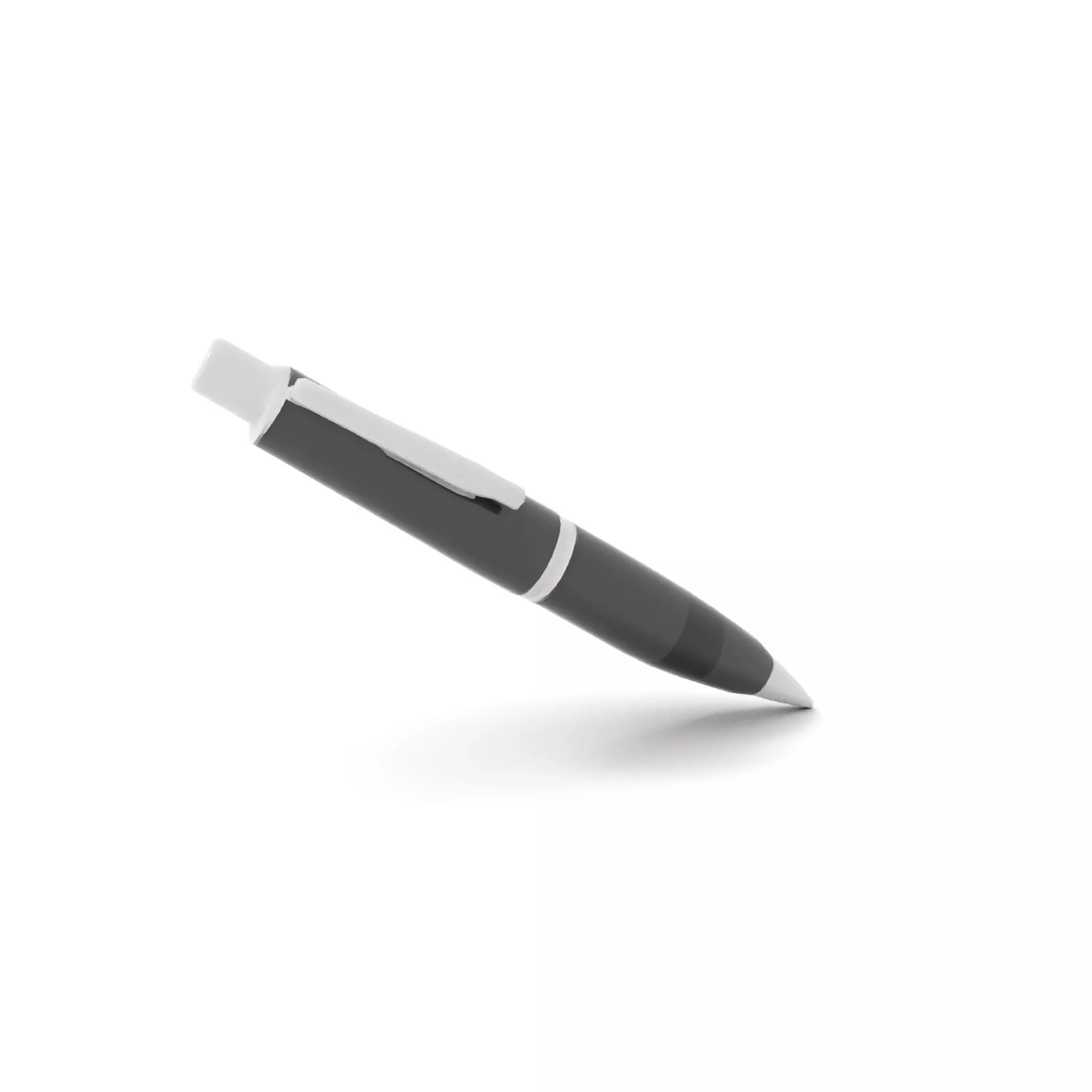 Sleek Black Pen model pack Low-poly 3D model_10
