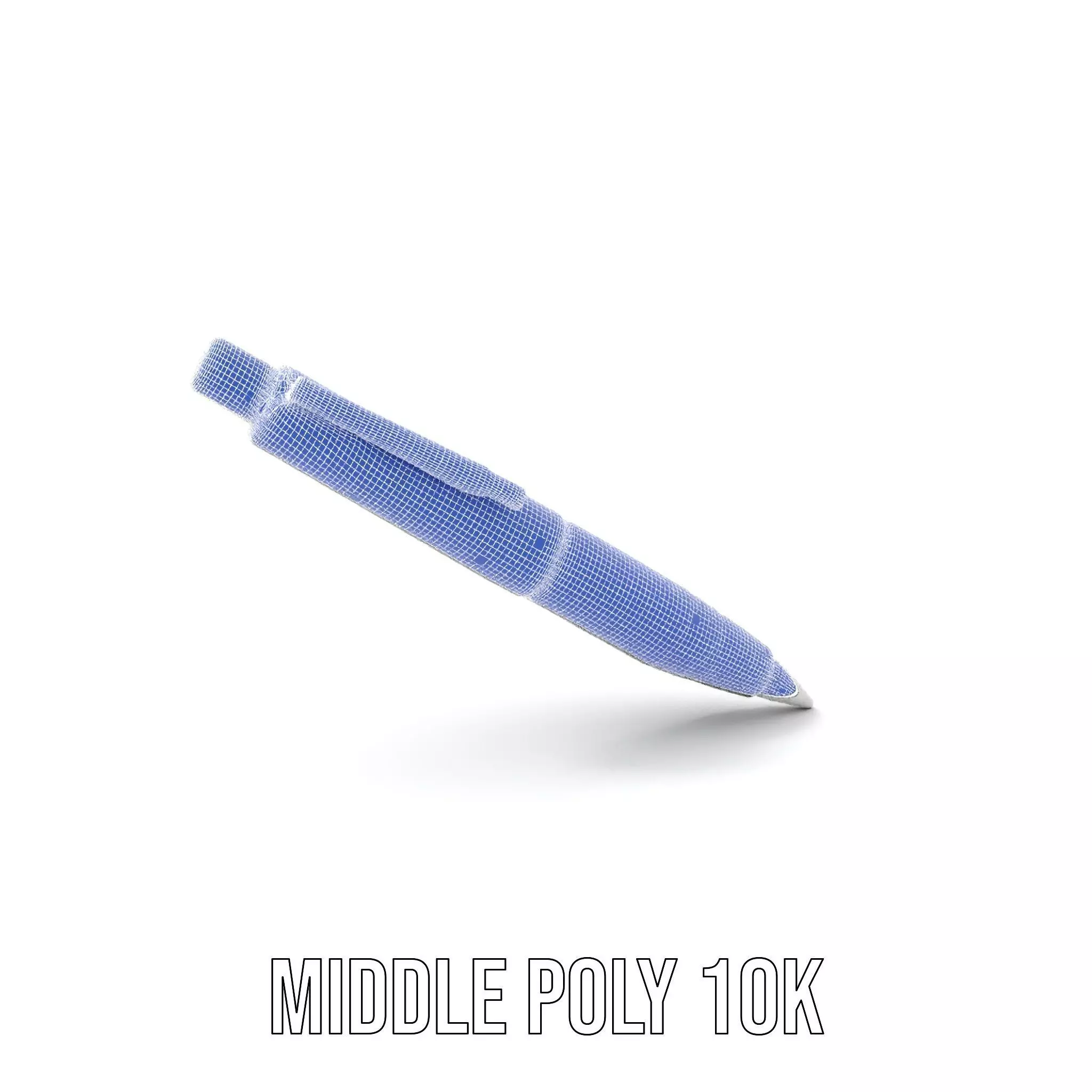 Sleek Black Pen model pack Low-poly 3D model_28