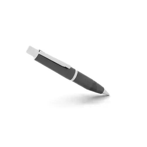Sleek Black Pen model pack