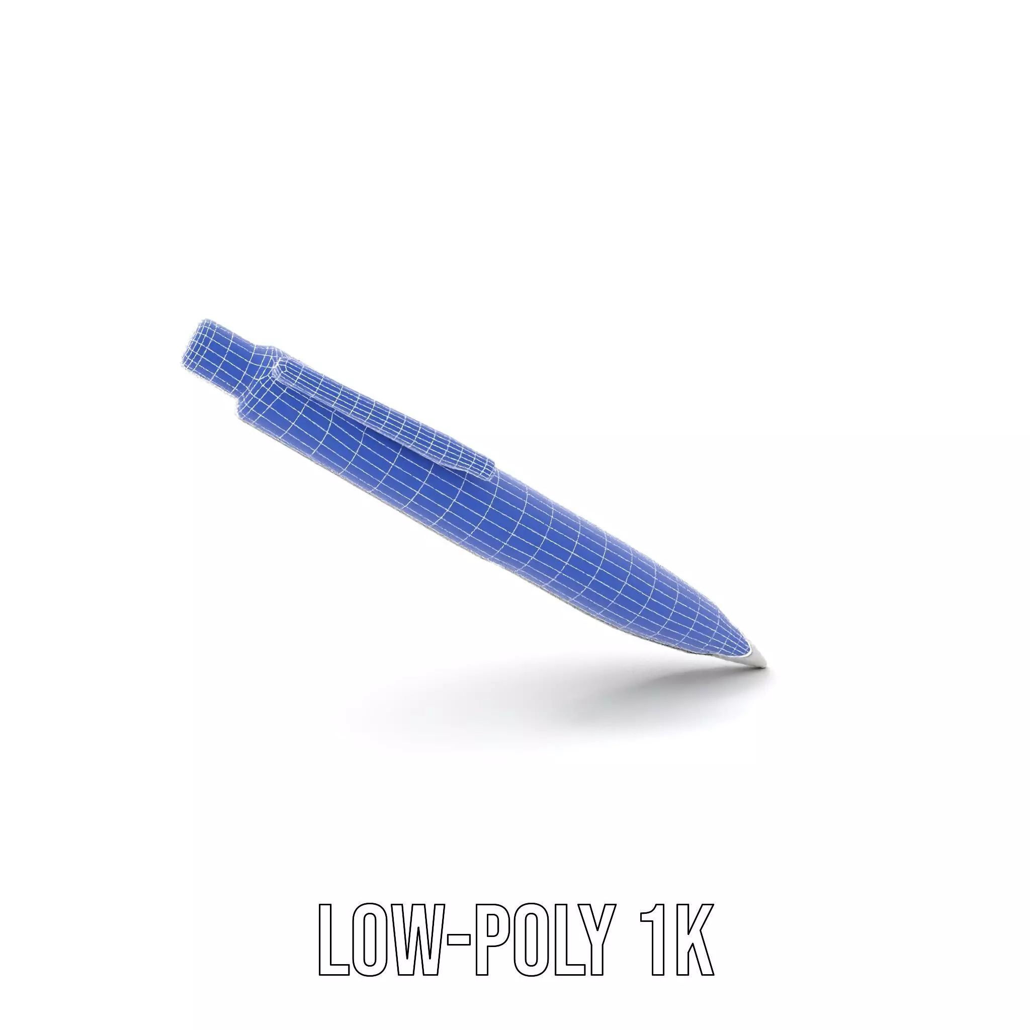 Sleek Black Pen model pack Low-poly 3D model_13