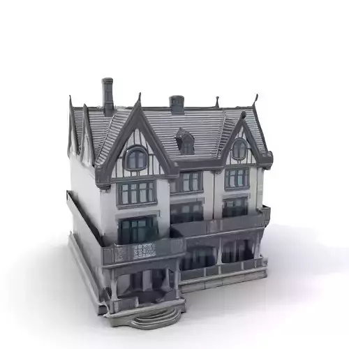 Gothic Mansion model pack