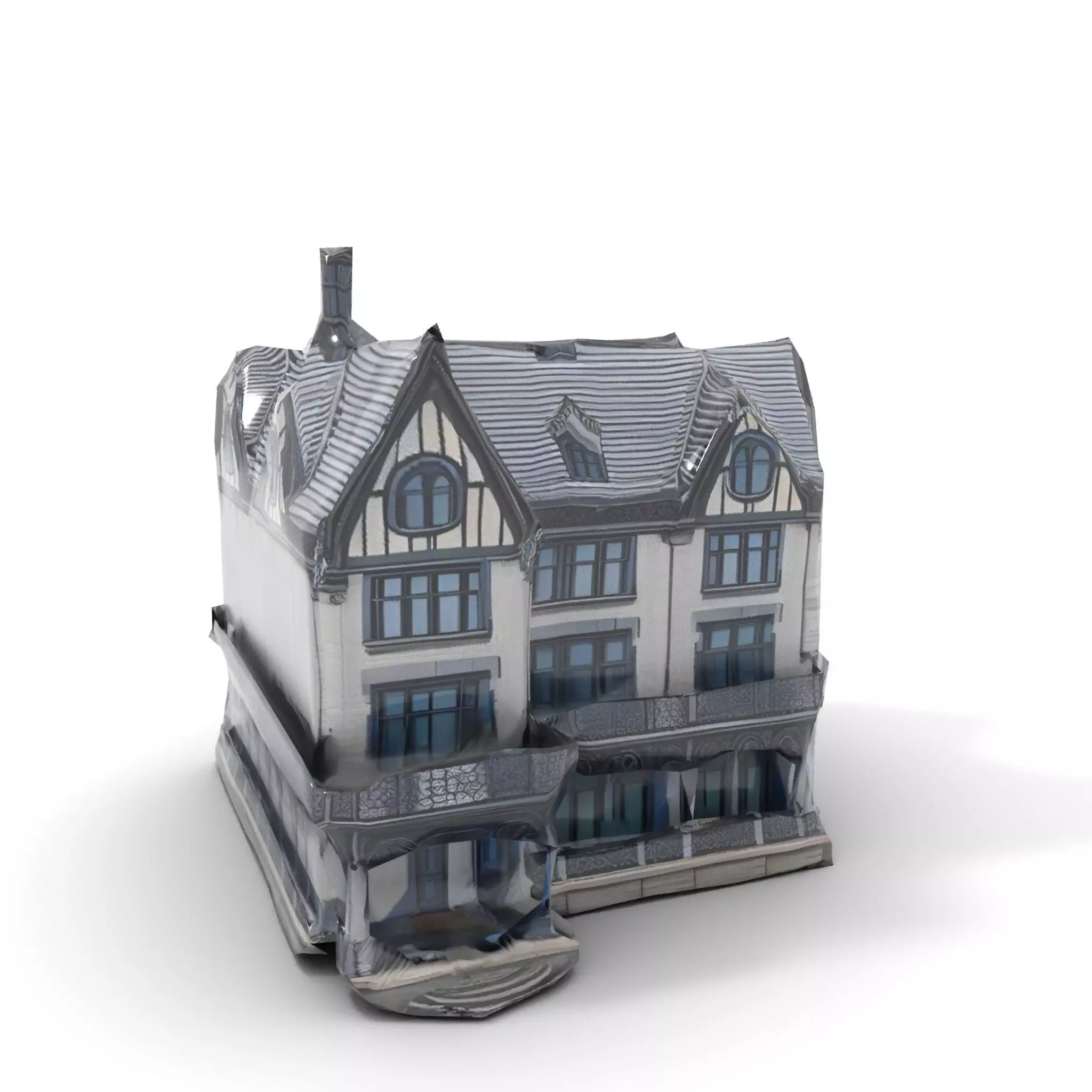 Gothic Mansion model pack Low-poly 3D model_13