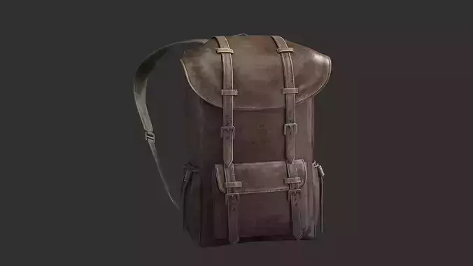 Leather Backpack