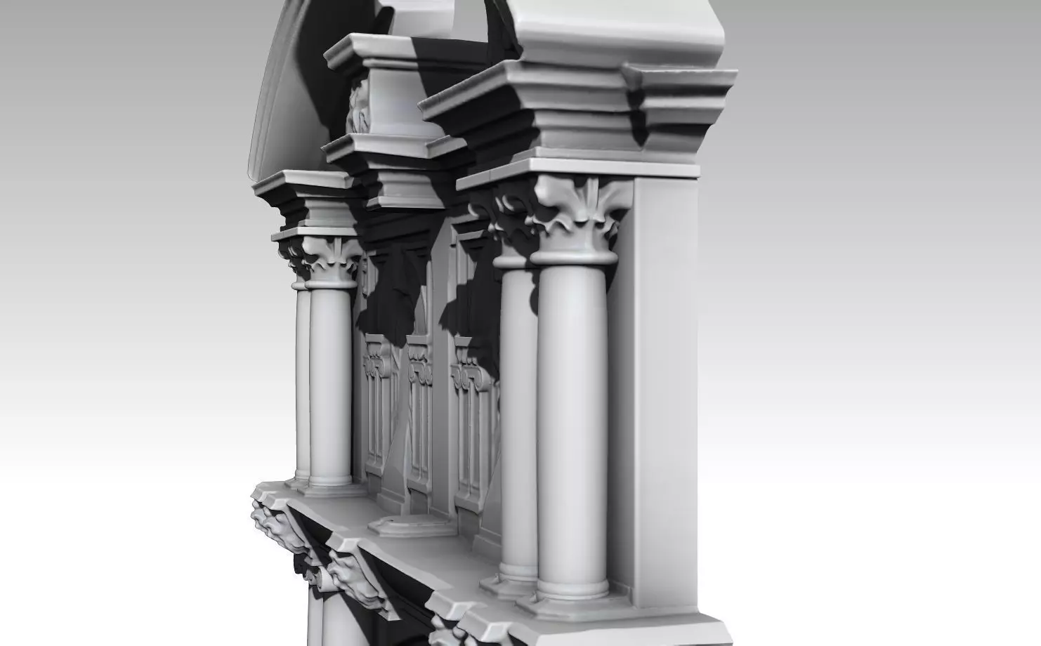 Malfoy Manor House from Harry Potter 3D print model