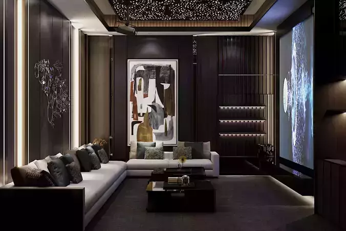 3D FOR ENTERTAINMENT ROOM