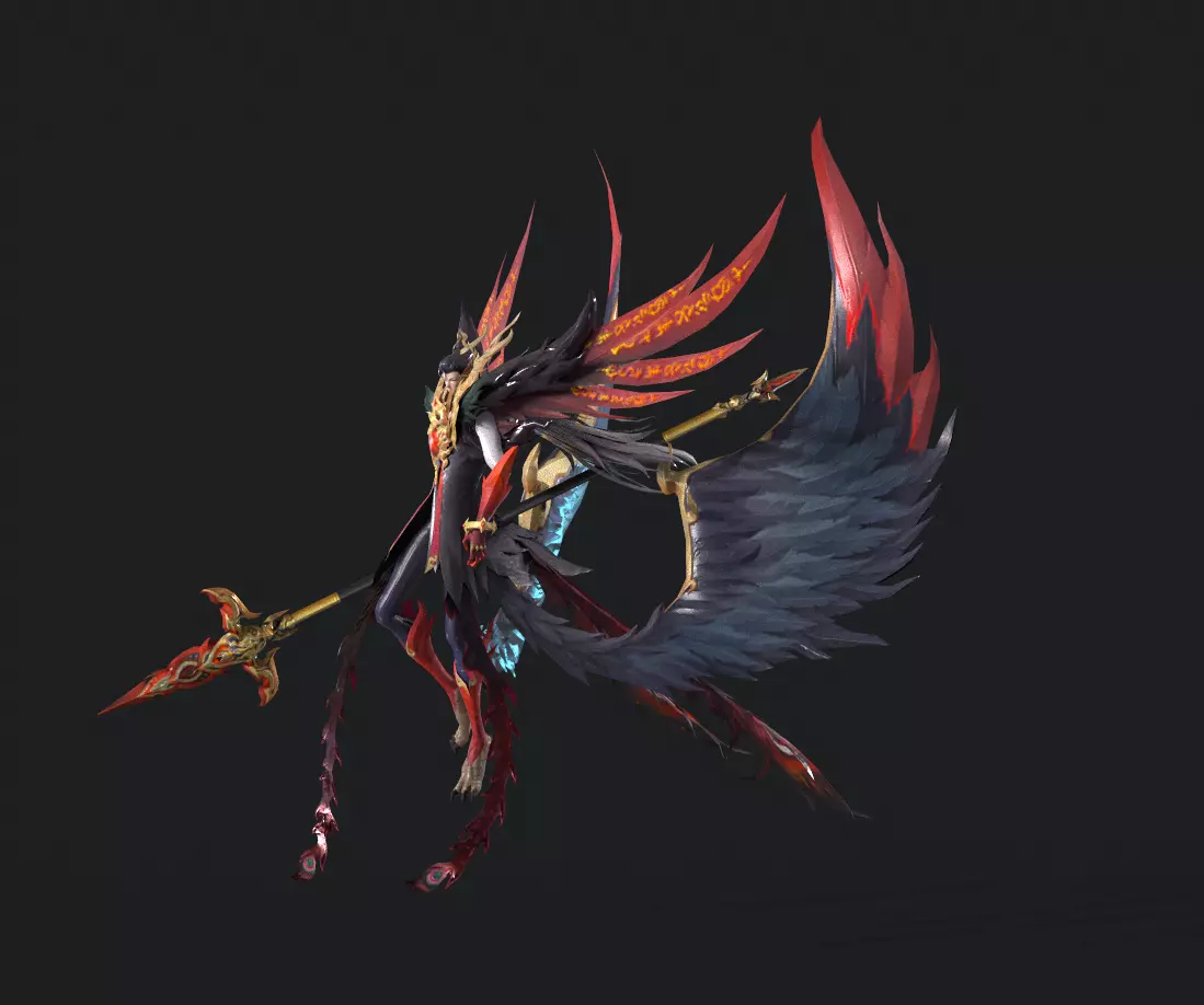 Fengxi Low-poly 3D model_10