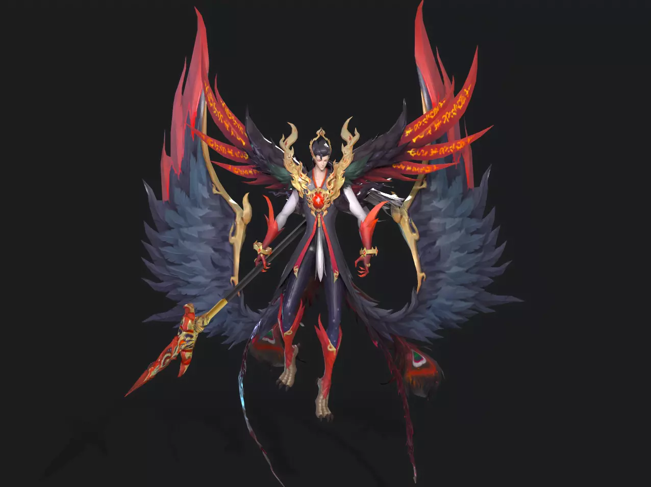 Fengxi Low-poly 3D model_0