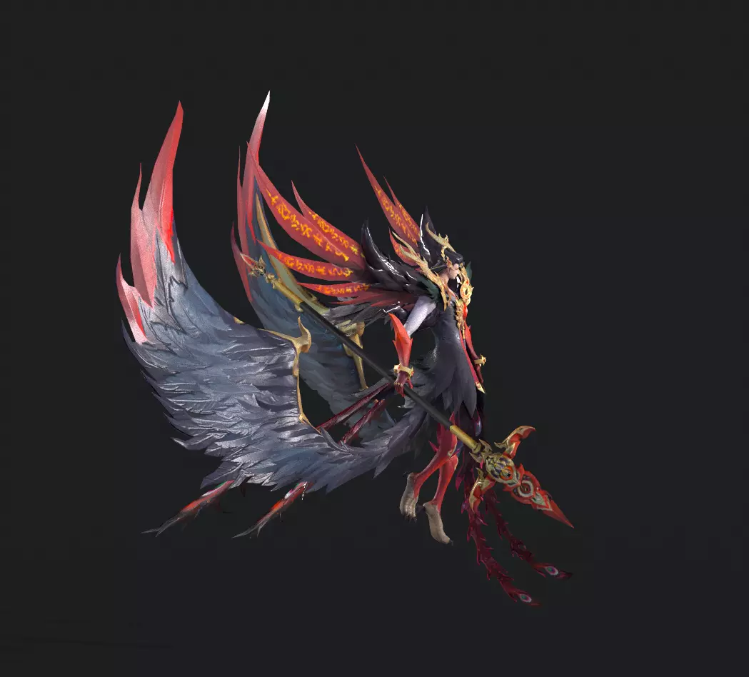 Fengxi Low-poly 3D model_9