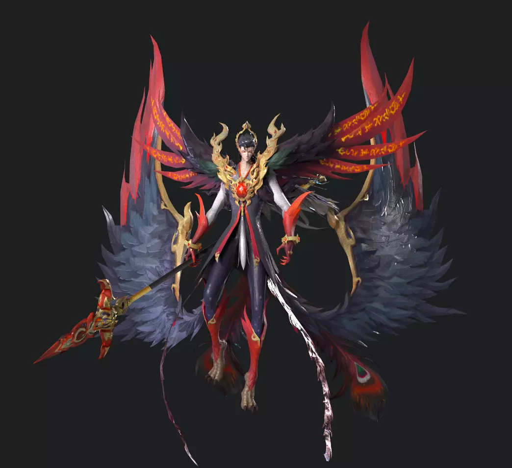 Fengxi Low-poly 3D model_8