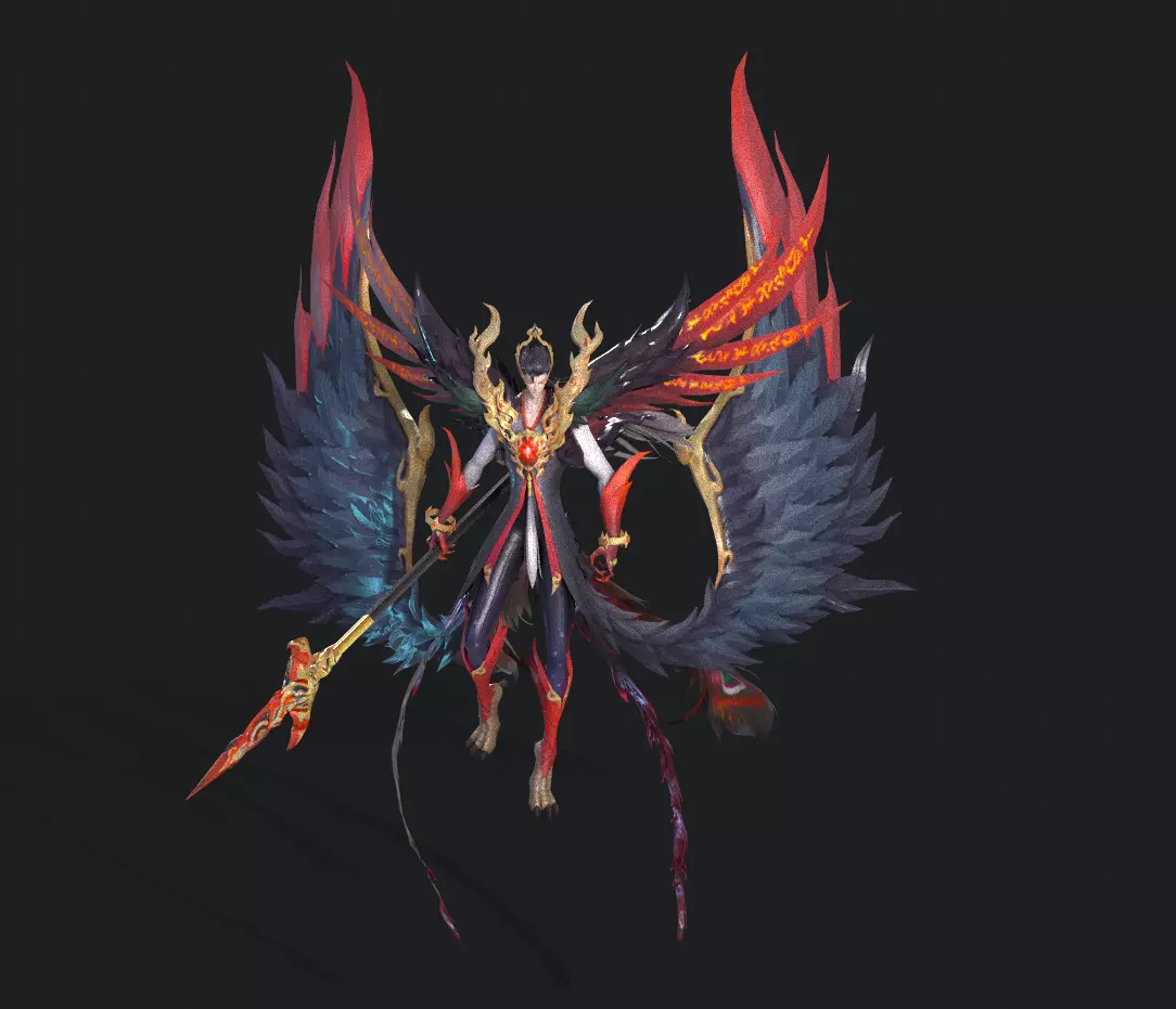 Fengxi Low-poly 3D model_13