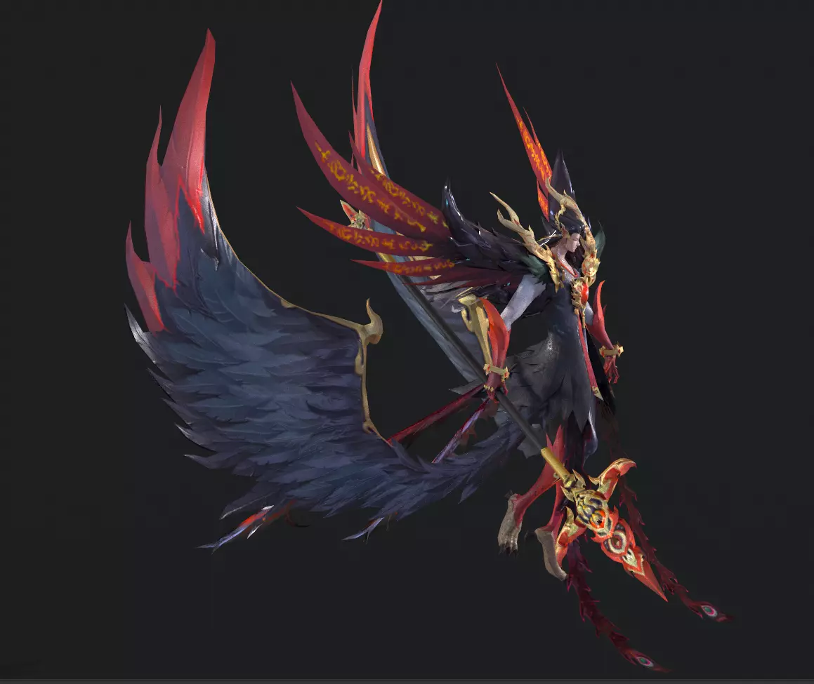 Fengxi Low-poly 3D model_3