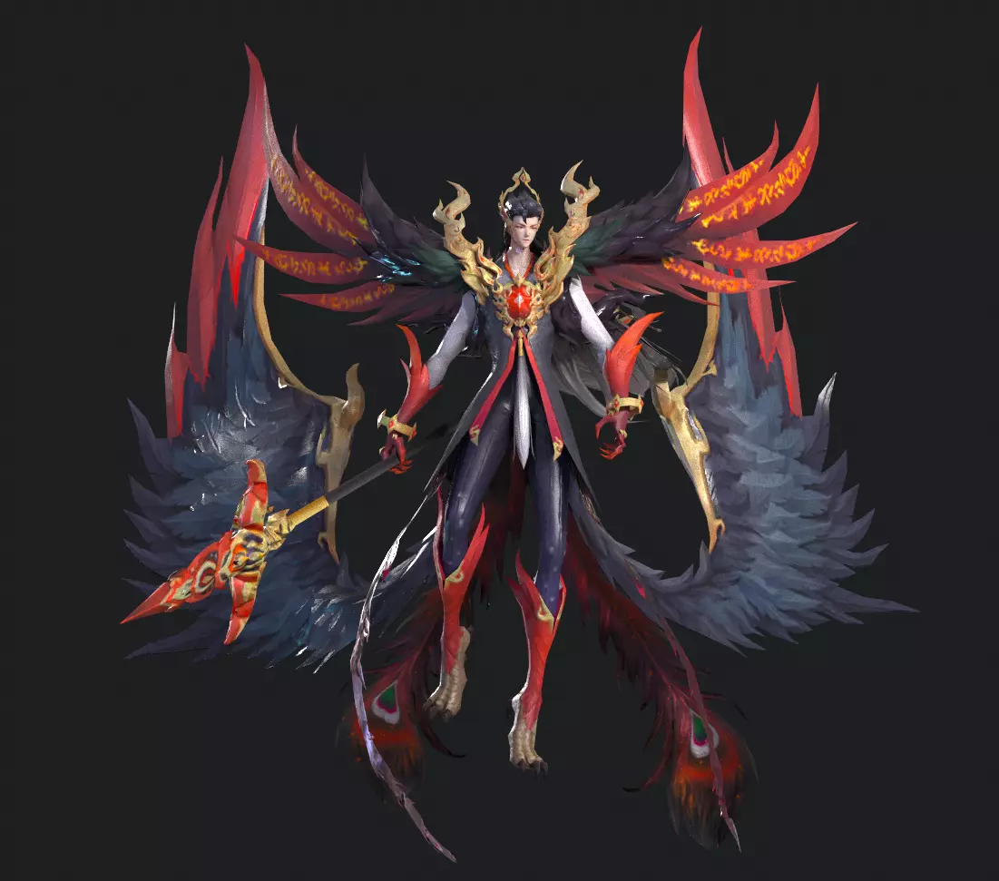 Fengxi Low-poly 3D model_4