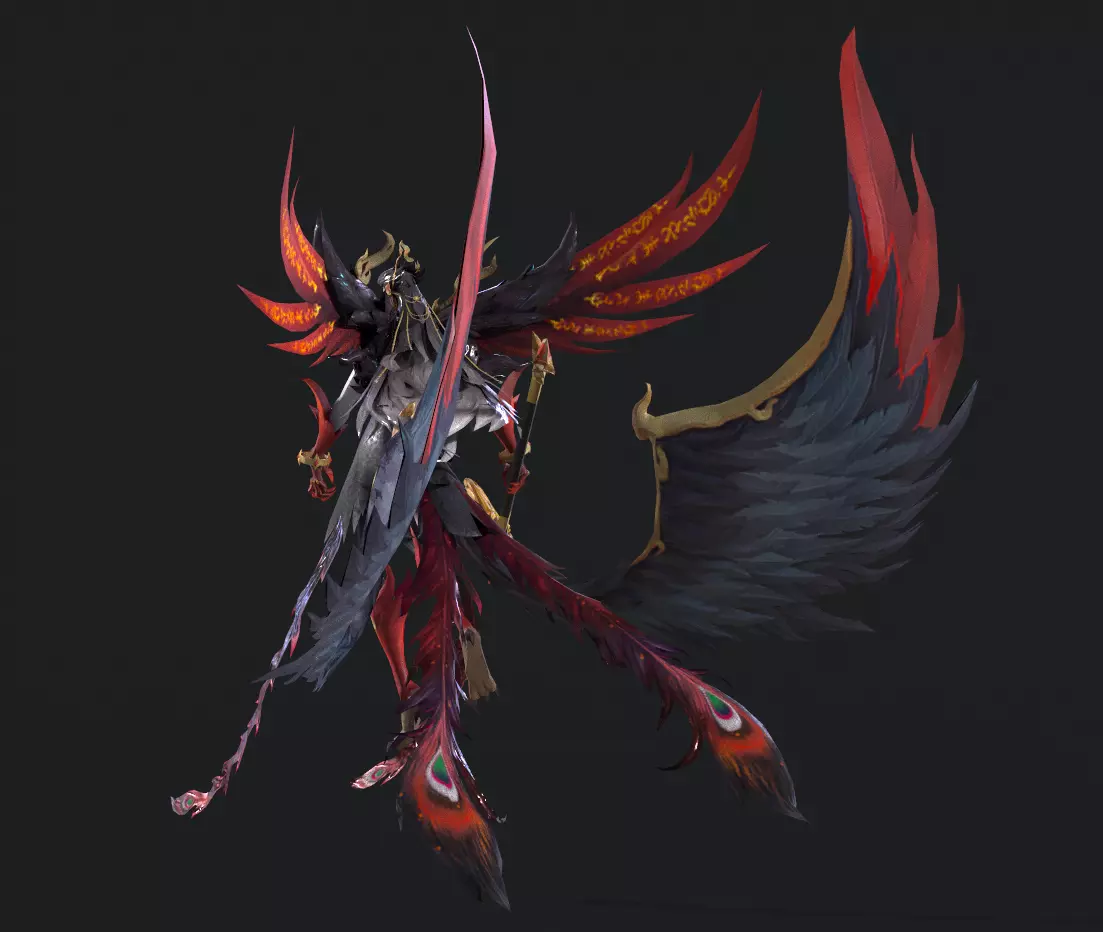 Fengxi Low-poly 3D model_7