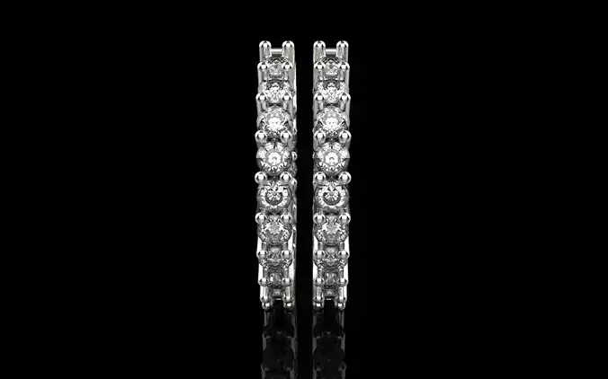 huggie earring model 1417