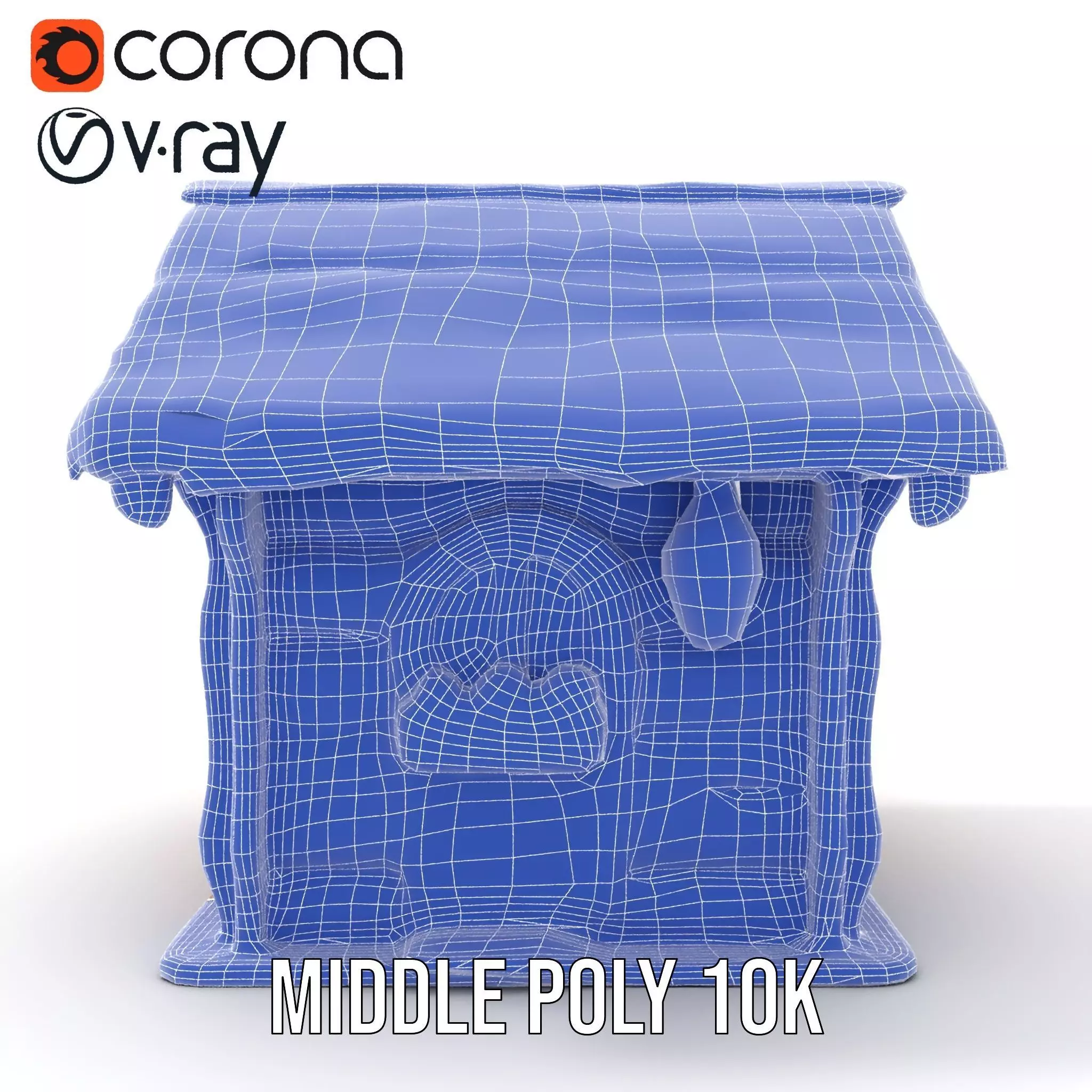 Charming Rustic Cottage model pack Low-poly 3D model_31