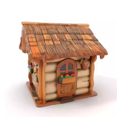 Charming Rustic Cottage model pack