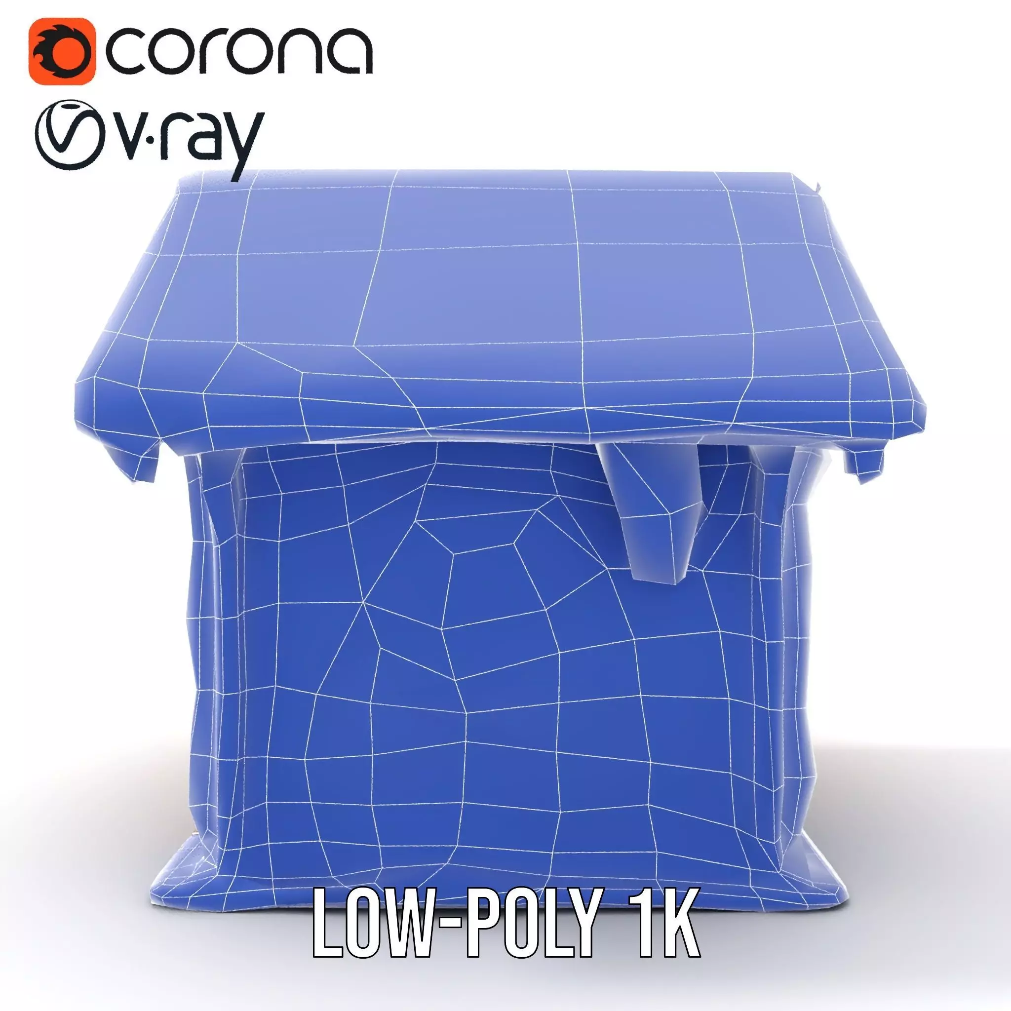 Charming Rustic Cottage model pack Low-poly 3D model_32