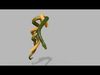 Pro Green Boa Snake - 8k - 3d animated Low-poly 3D model_3