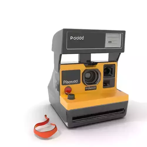 Retro Polaroid Camera model pack