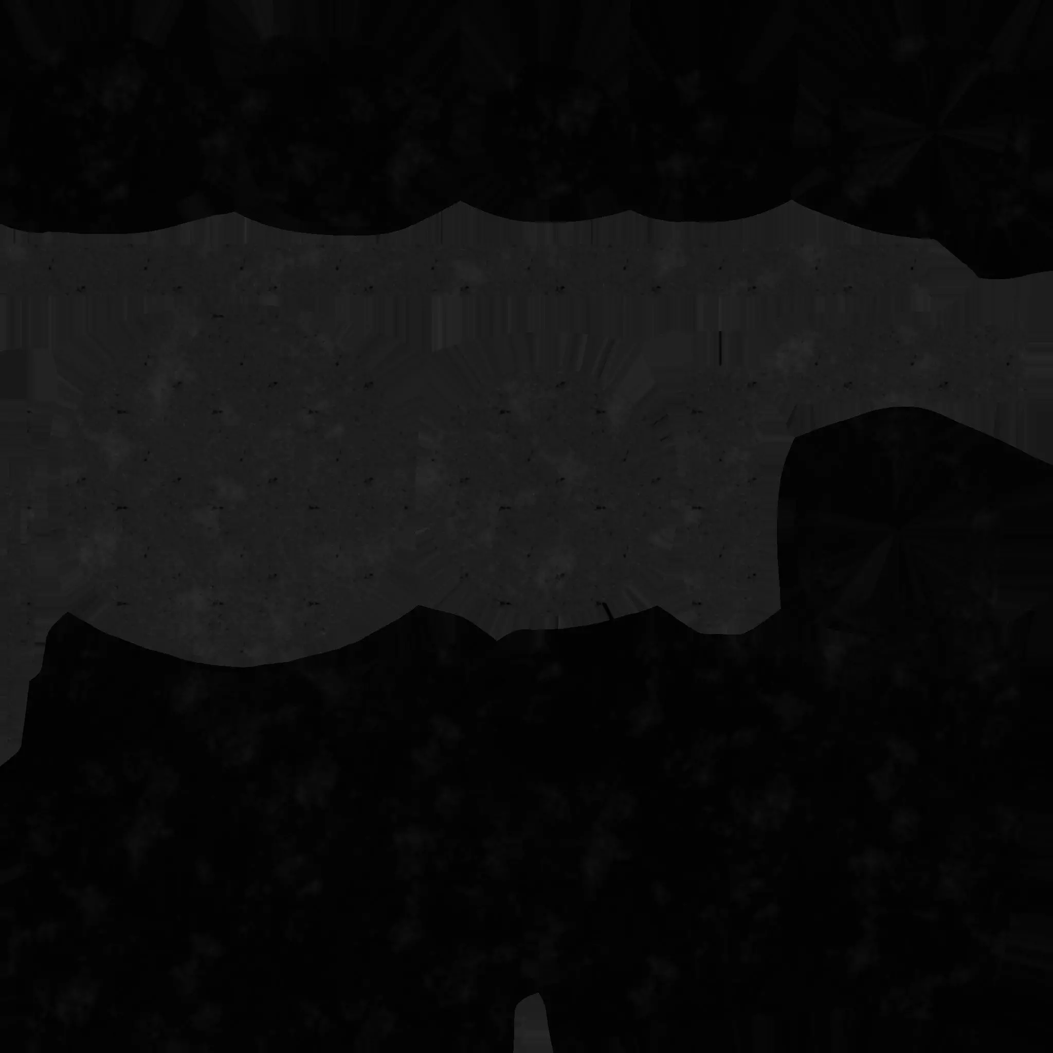 Stylized Halloween Candles Low-poly 3D model_11