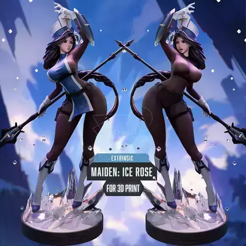 Maiden Ice Rose from Nikke Goddess Of Victory  Commercial Packag