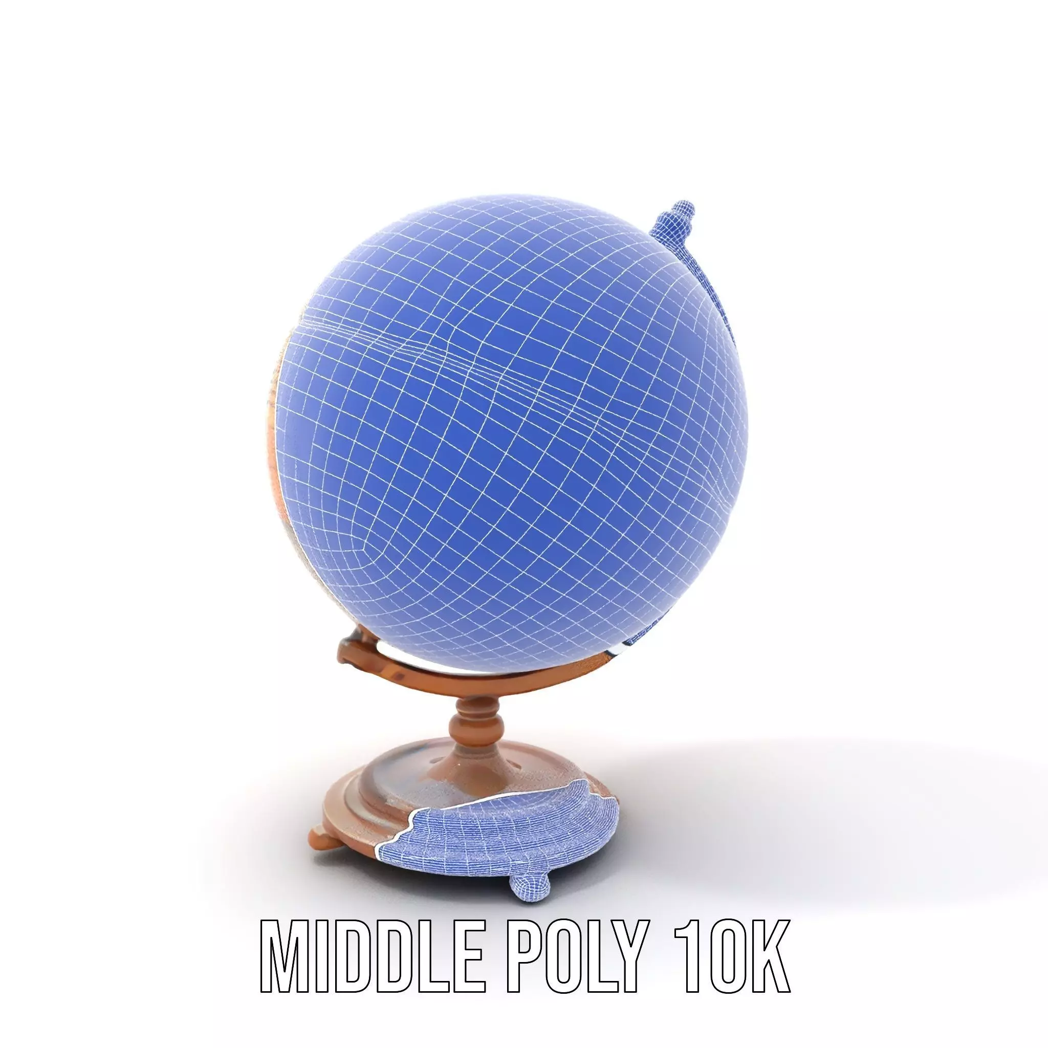 Vintage Globe model pack Low-poly 3D model_24