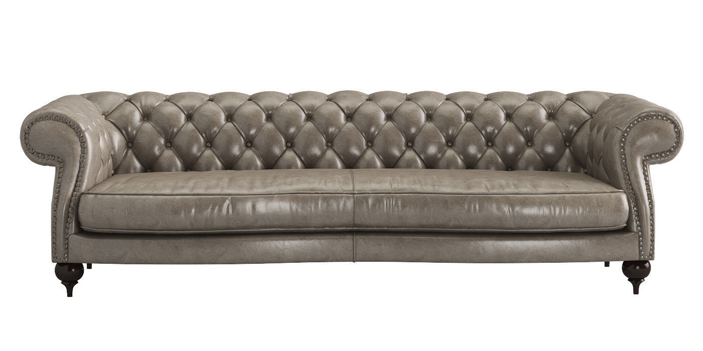 Baxter Diana Chester 3 seat sofa 3D model_2