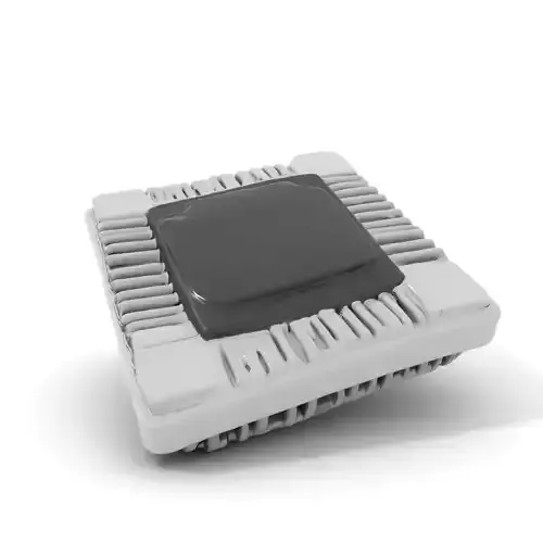Sleek Silver Processor model pack