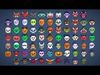 73 Halloween Masks Pack  Toon Horror Ghost Masks Low-poly 3D model_1