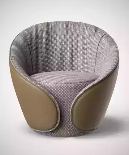 ARMCHAIR- Tonin Casa MAMA Armchair 3D Model