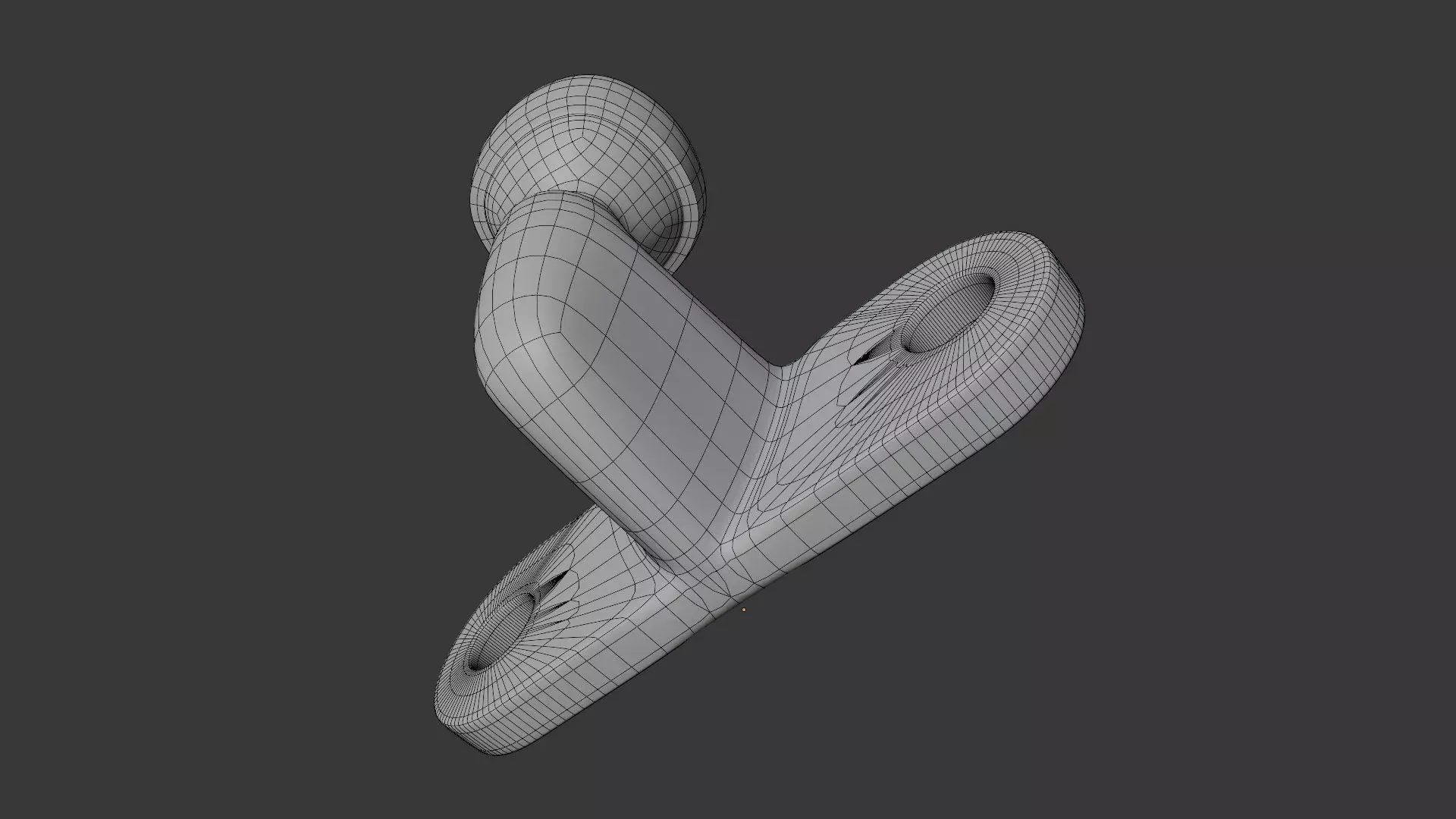 Heavy Duty Vehicle joint tow hitch ball plate 3d model 3D model_4