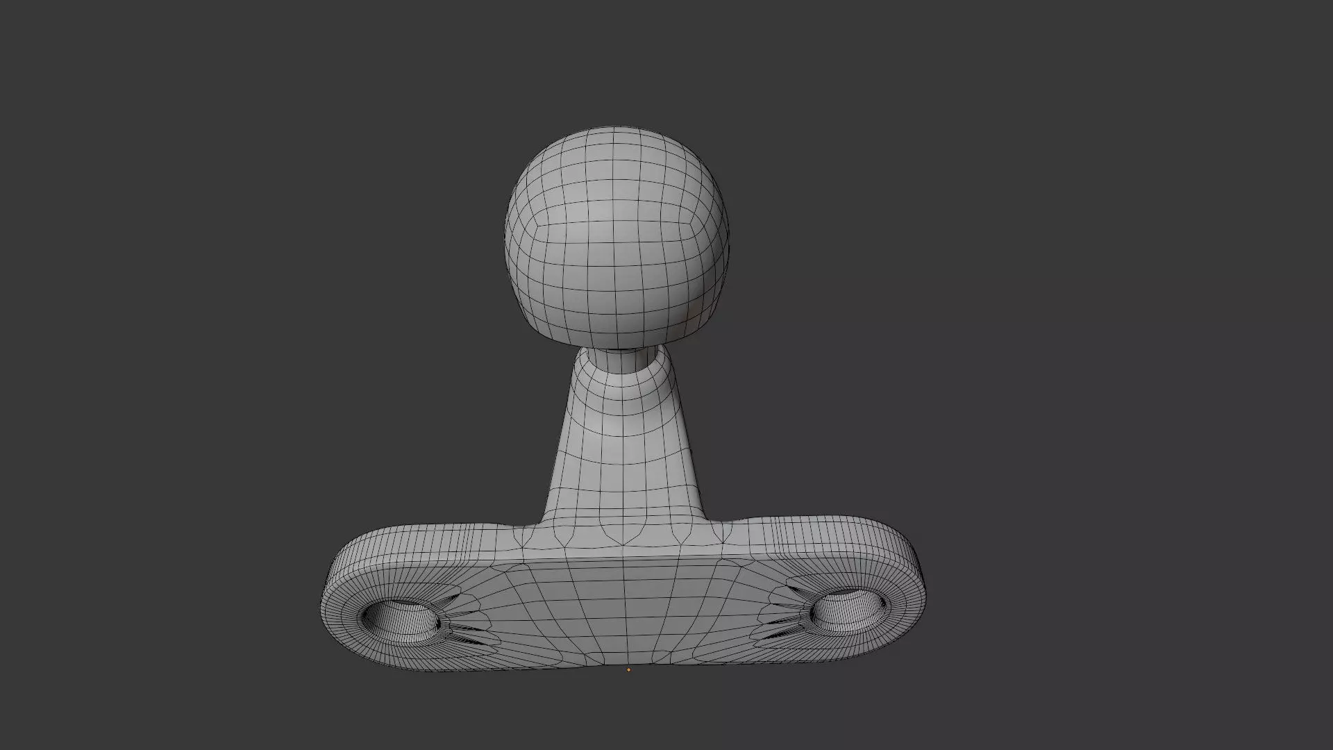 Heavy Duty Vehicle joint tow hitch ball plate 3d model 3D model_6