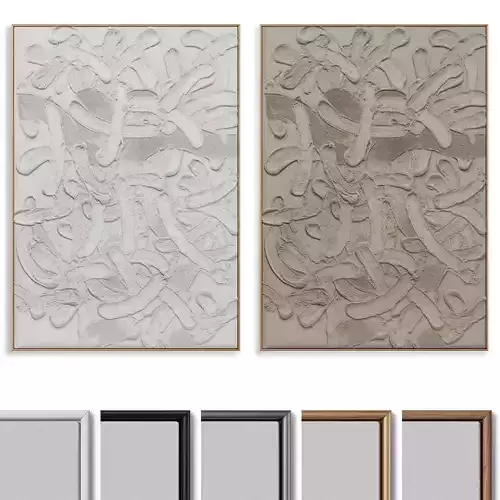 Abstract Painting Frame set