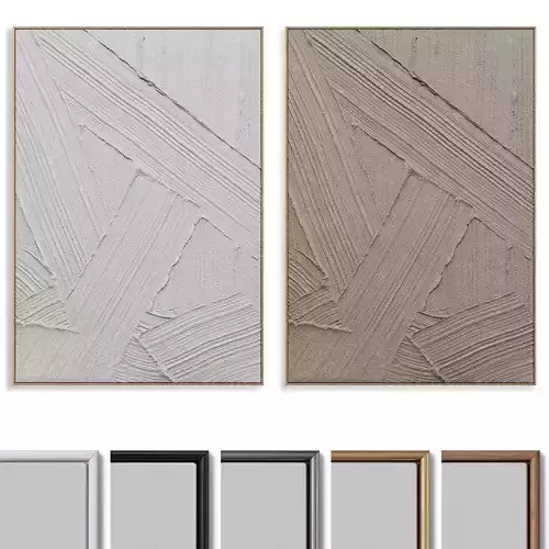 Abstract Painting Frame set