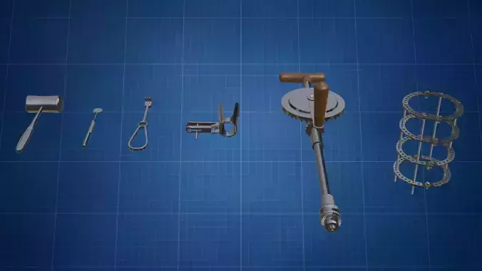 Med Instrument HP 3D model