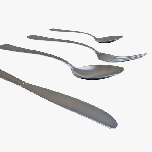 Cutlery 3D model