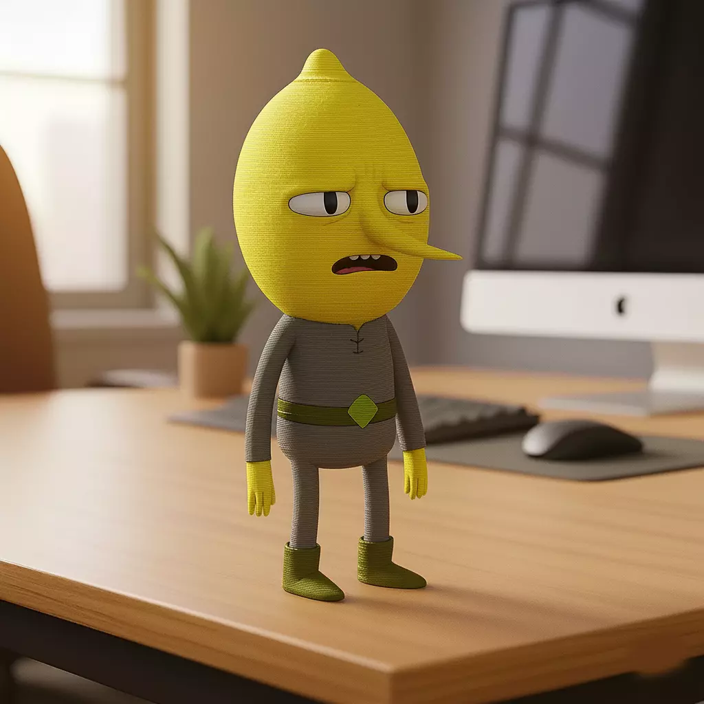 Earl of Lemongrab 3D print model