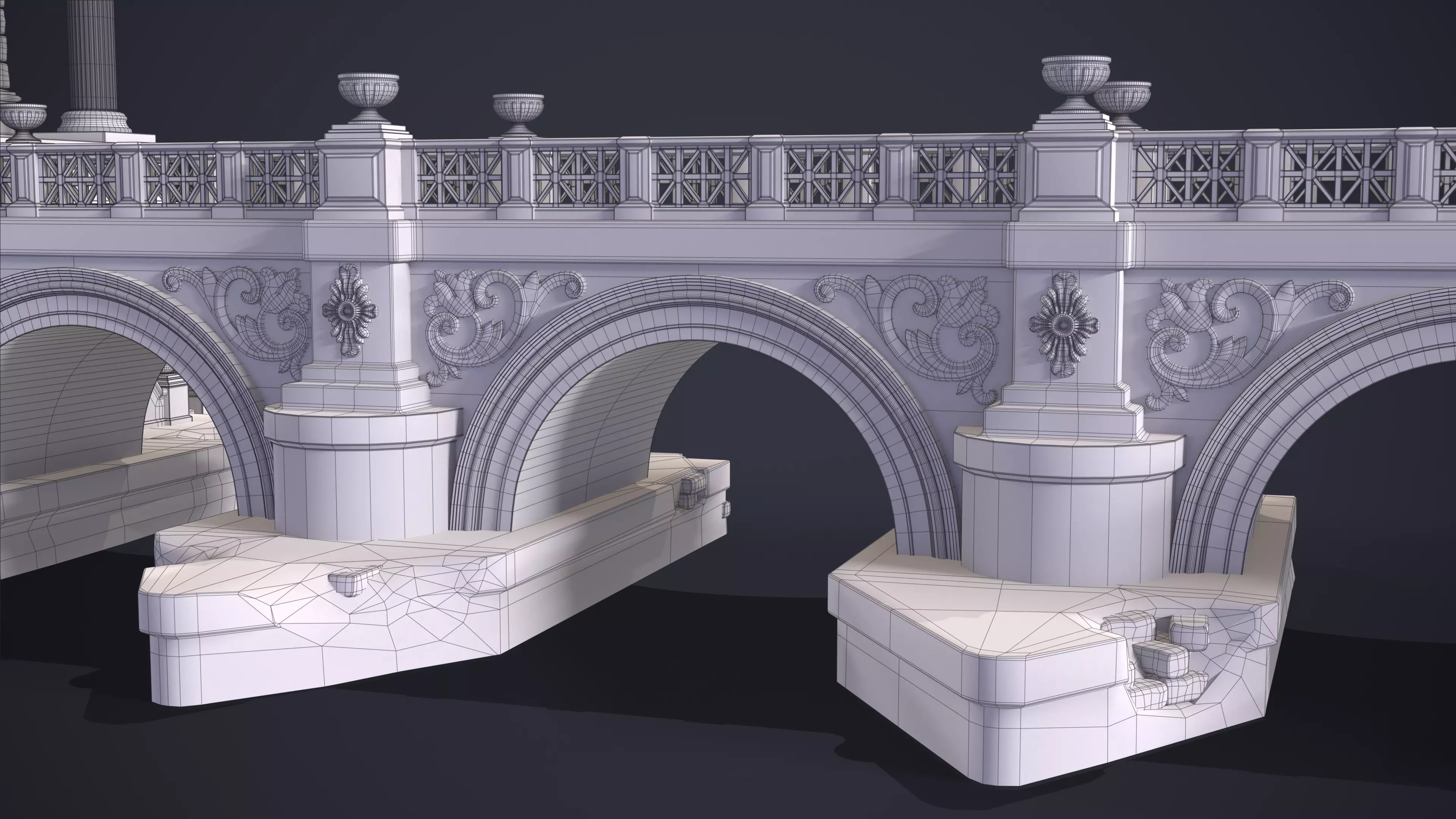 Port Ancient Rome 3D model_17