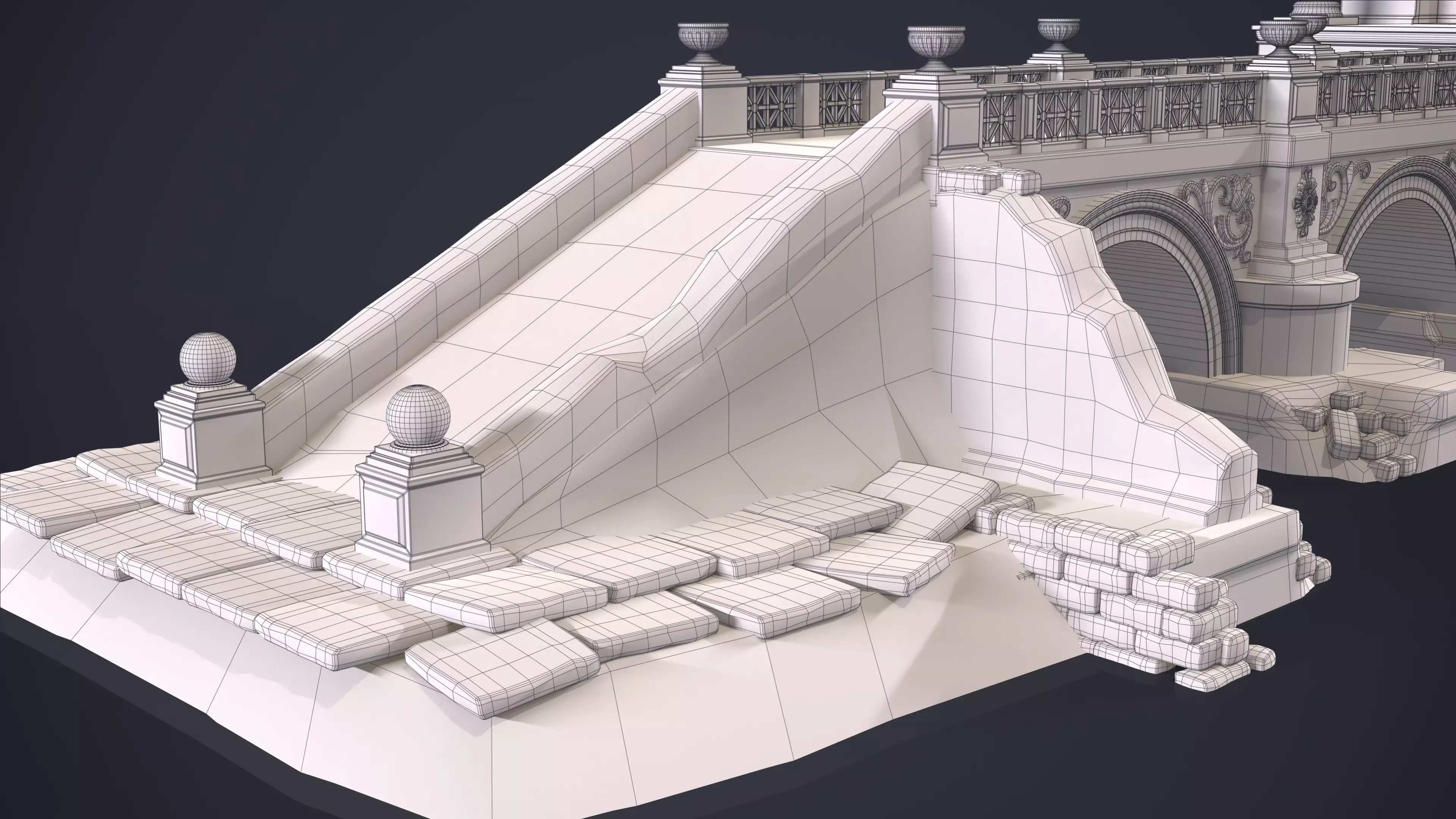 Port Ancient Rome 3D model_18