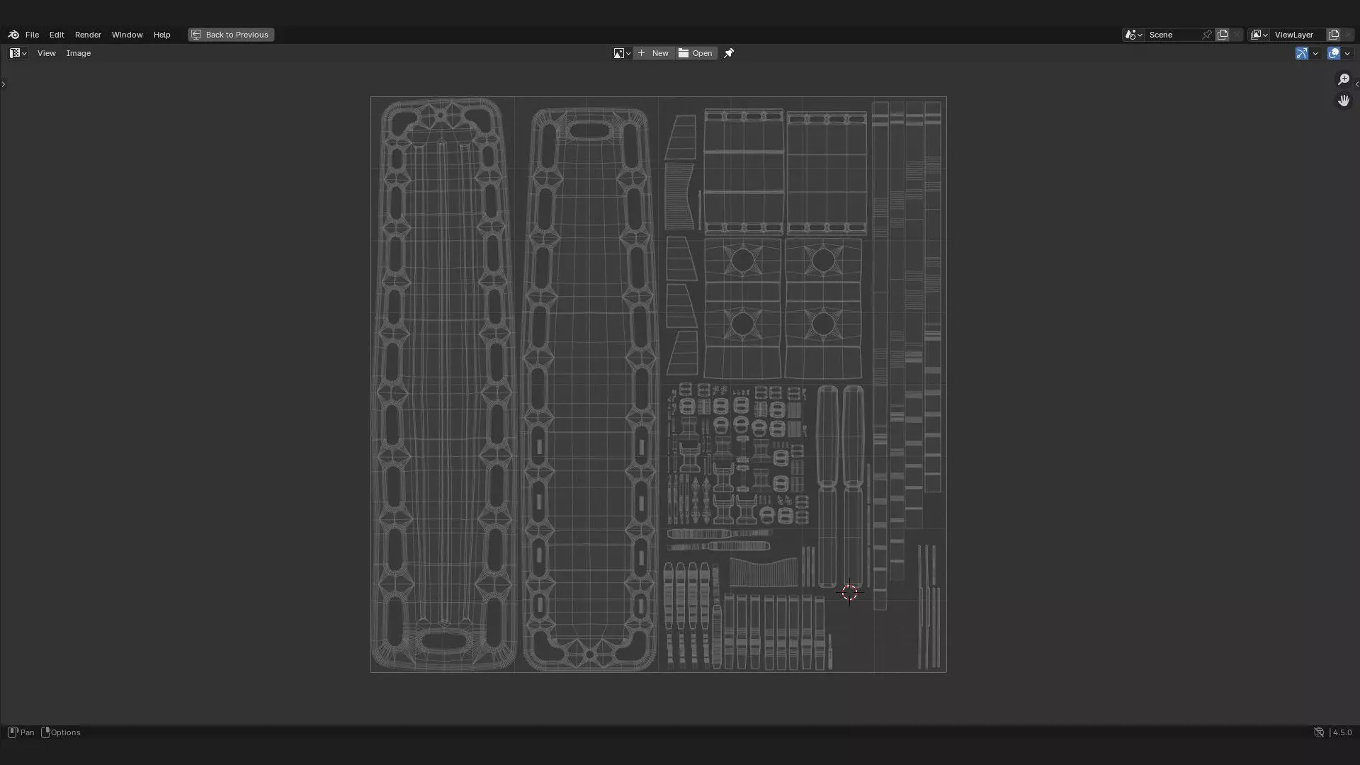 portable spine board stretcher with head stabalizer 3d model 3D model_12